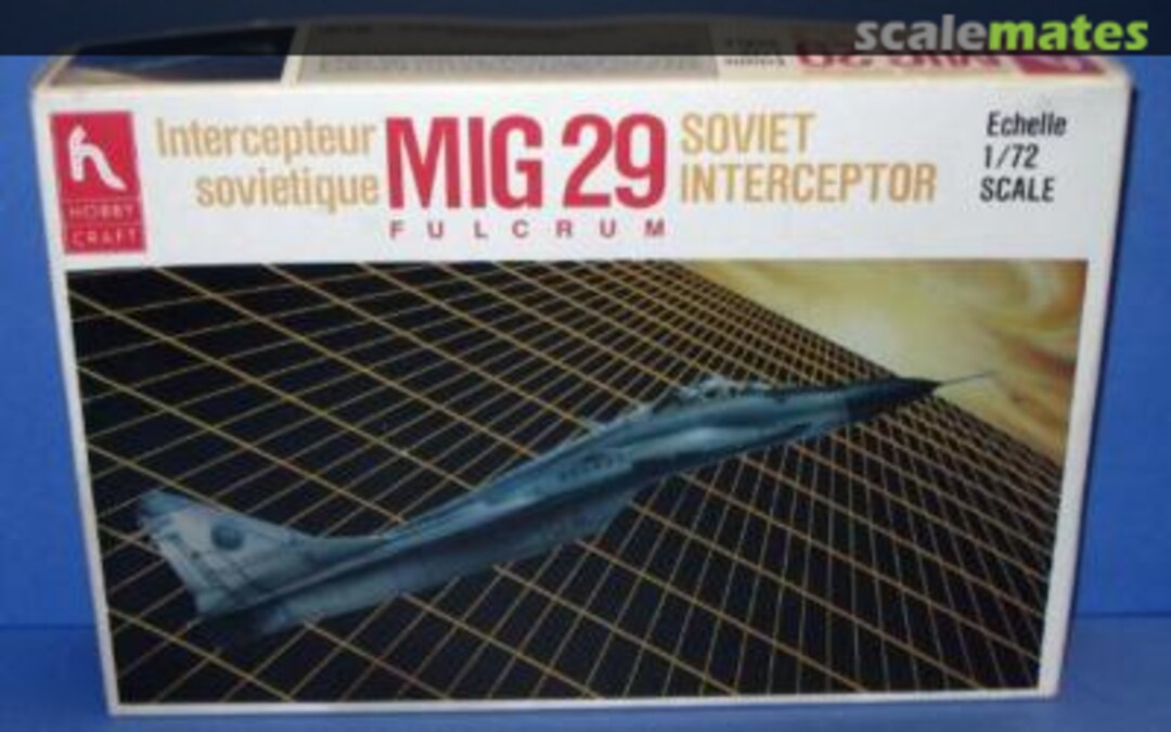 Boxart MiG-29 Fulcrum HC1361 Hobbycraft