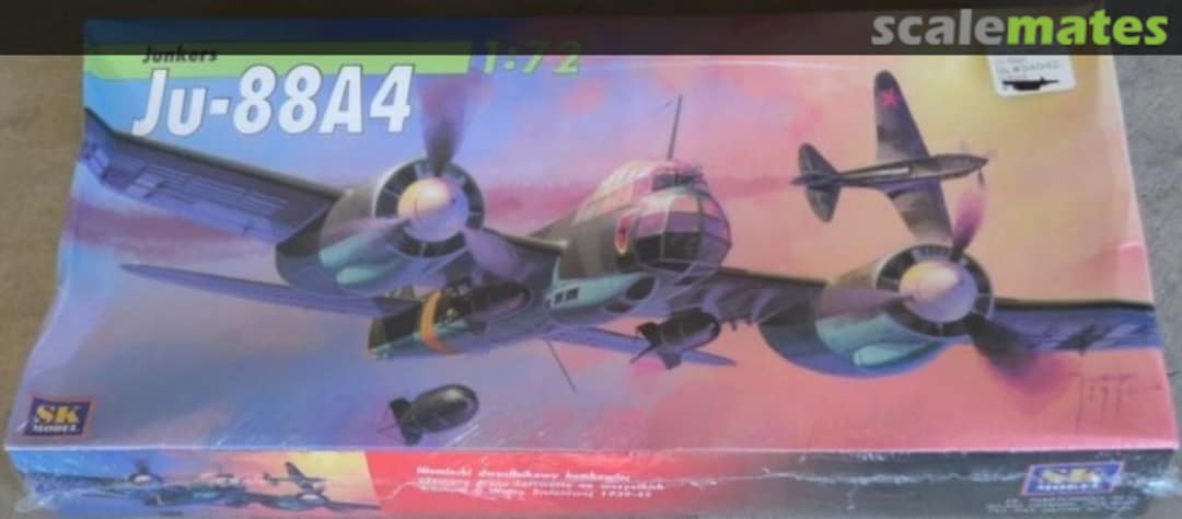 Boxart Junkers Ju-88A4  SK Model