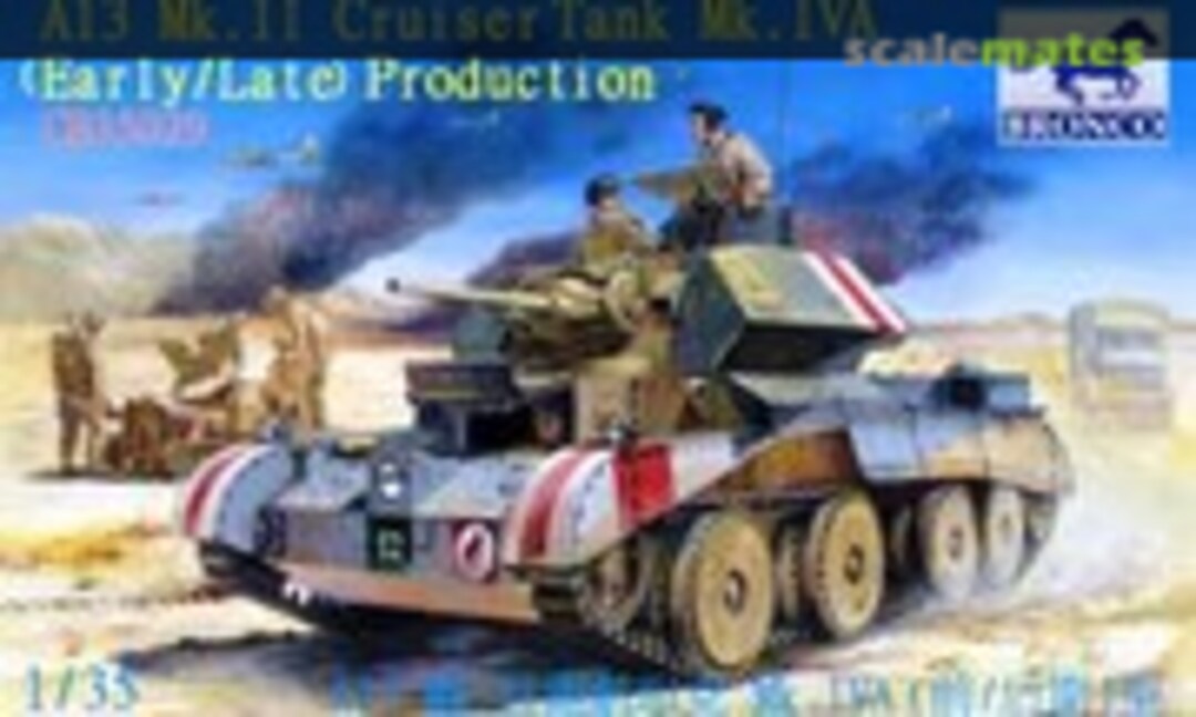 1:35 A13 Mk.II Cruiser Tank Mk.IVA (Bronco CB35029)