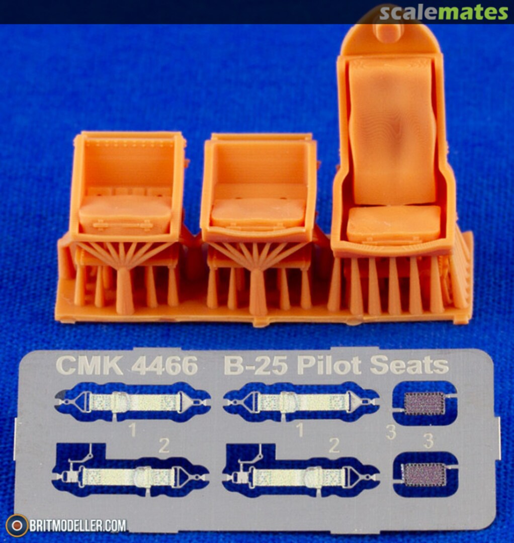 Boxart B-25D Late/G/H/J Mitchell Pilot Seats P48007 CMK