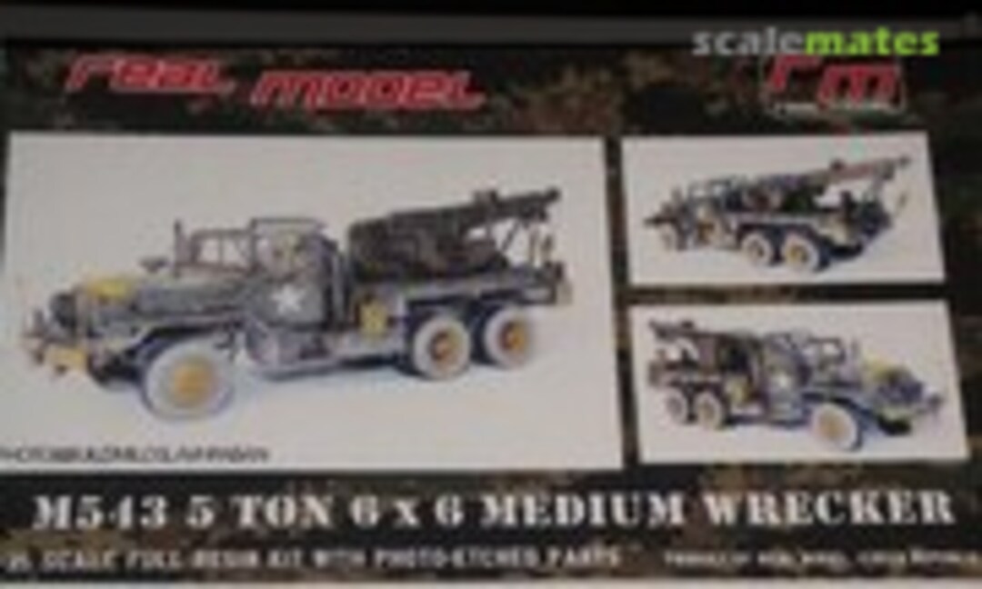 1:35 M543 5-ton 6x6 Medium Wrecker Truck (Real Model RM35084)