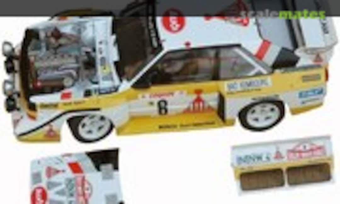 Audi Quattro Sport S1 n°2 &amp; 6 Monte Carlo 1986 (Profil 24 P24065K)