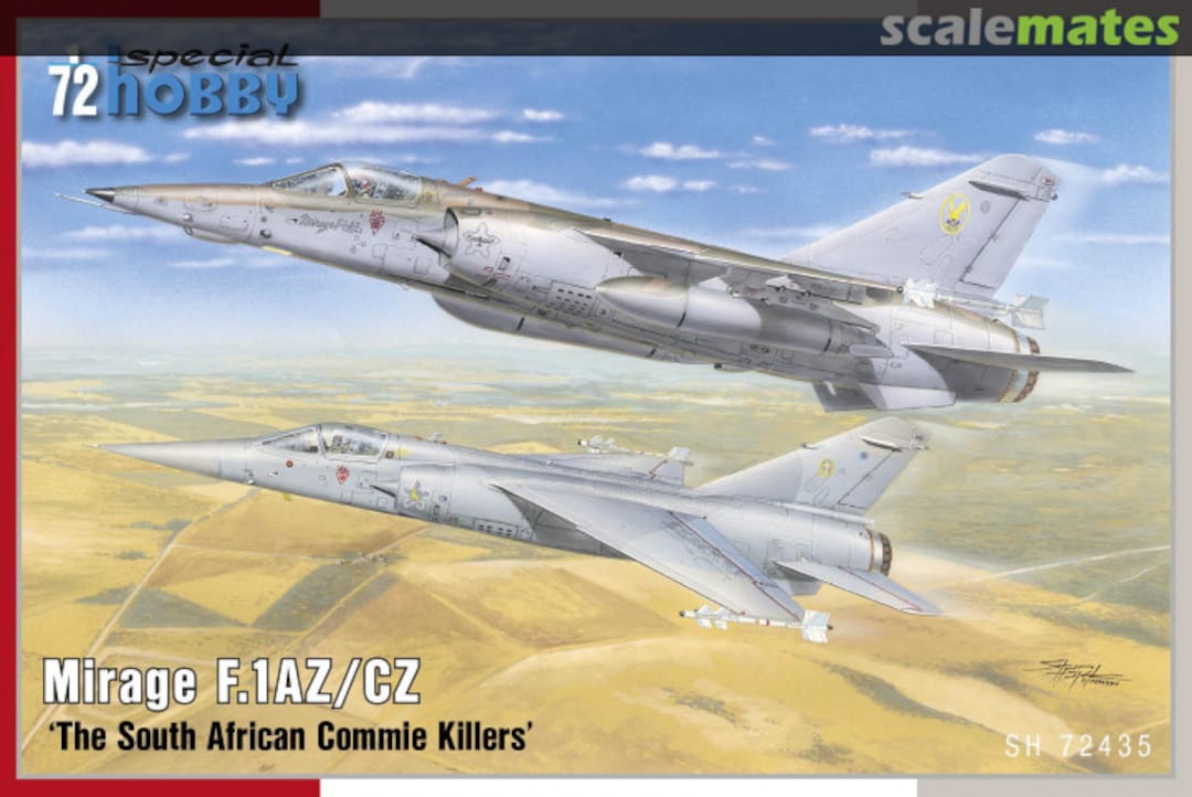 Boxart Mirage F.1AZ/CZ SH72435 Special Hobby