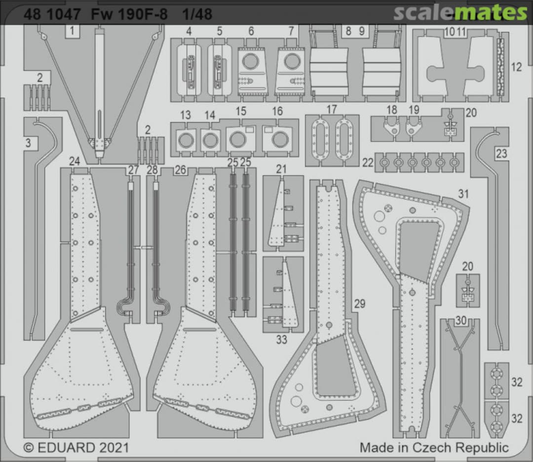 Boxart Fw 190F-8 EDUARD 481047 Eduard