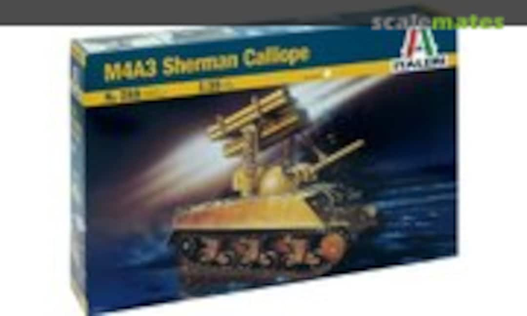 1:35 M4A3 Sherman Calliope (Italeri 288)