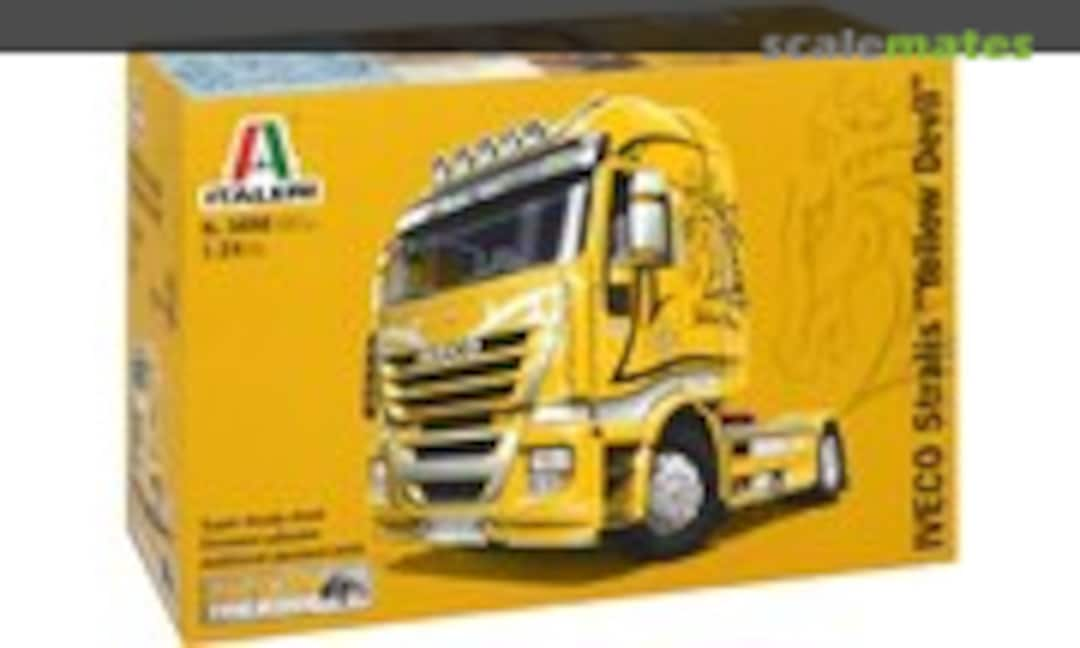 1:24 IVECO STRALIS &quot;YELLOW DEVIL&quot; (Italeri 3898)