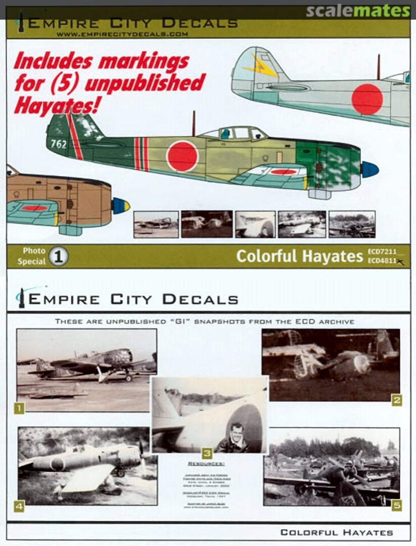 Boxart Colorful Hayates ECD4811 Empire City Decals