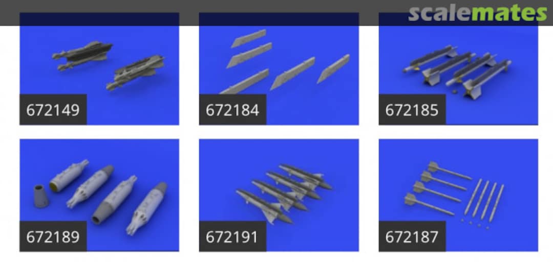 Contents MiG-21MF armament SIN67217 Eduard