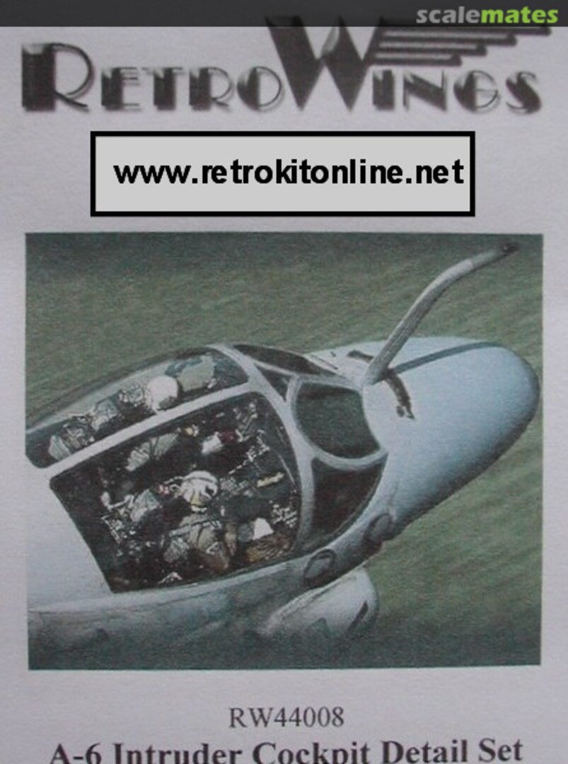 Boxart A-6 Intruder Cockpit RW44008 RetroWings