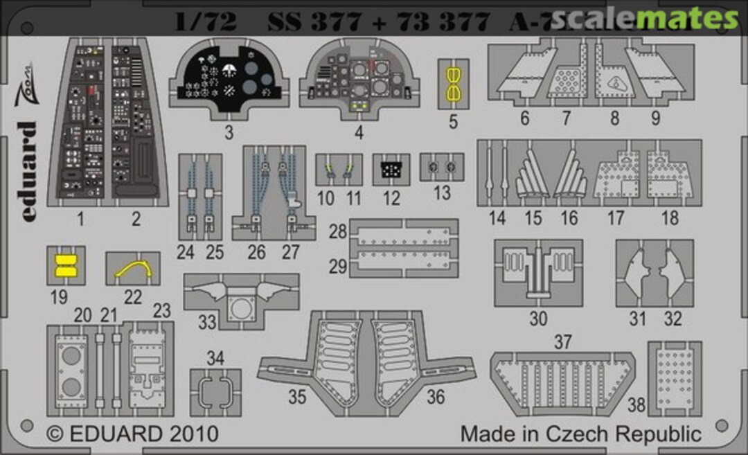 Boxart A-7E Corsair II SS377 Eduard