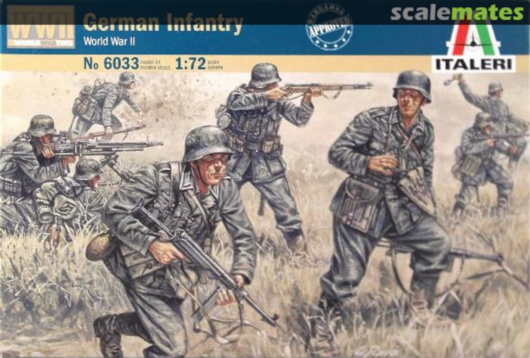 Boxart German Infantry 6033 Italeri