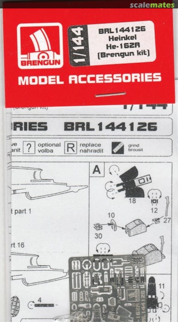 Boxart Heinkel He-162A BRL144126 Brengun