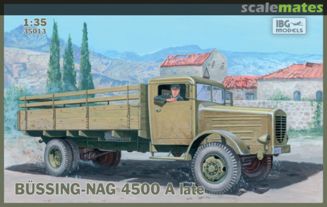 Boxart Büssing-NAG 4500 A 35013 IBG Models