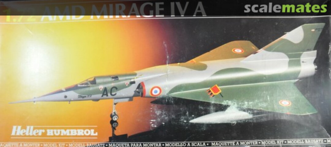 Boxart AMD Mirage IV A 80351 Heller Humbrol