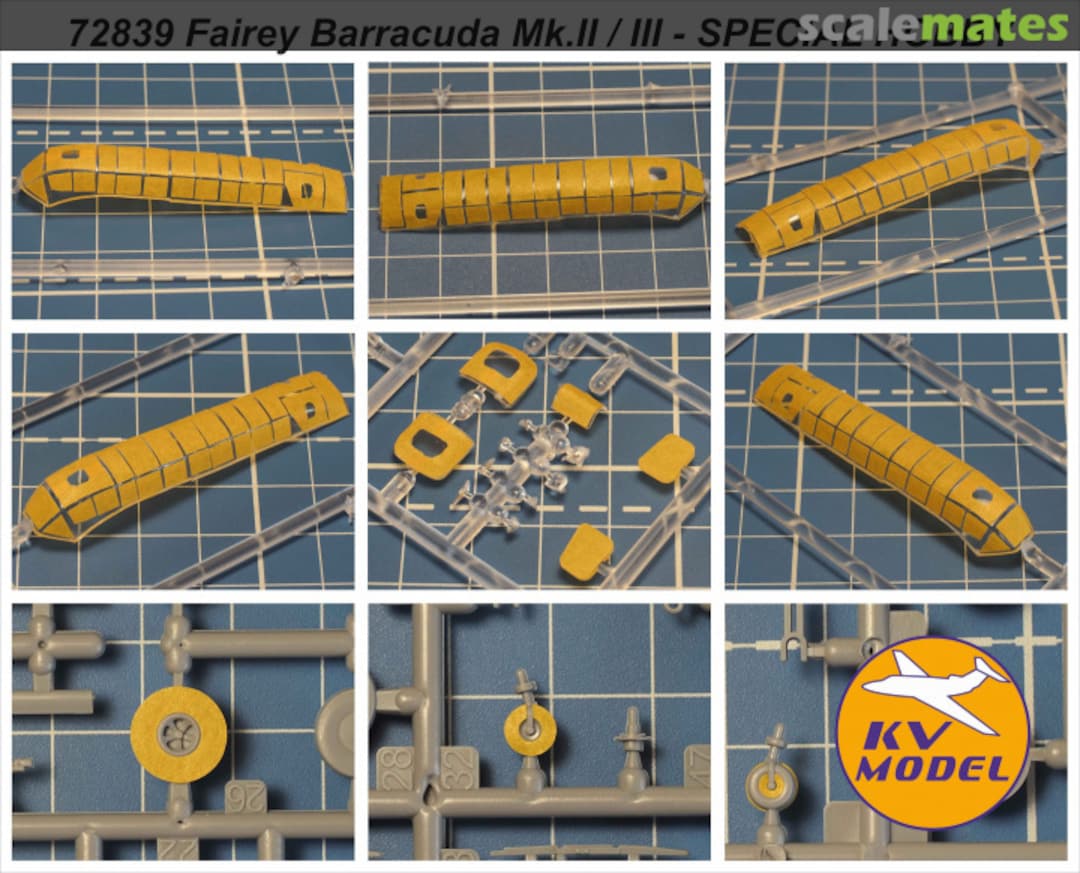 Contents Fairey Barracuda Mk.II / Mk.III 72839 KV Models