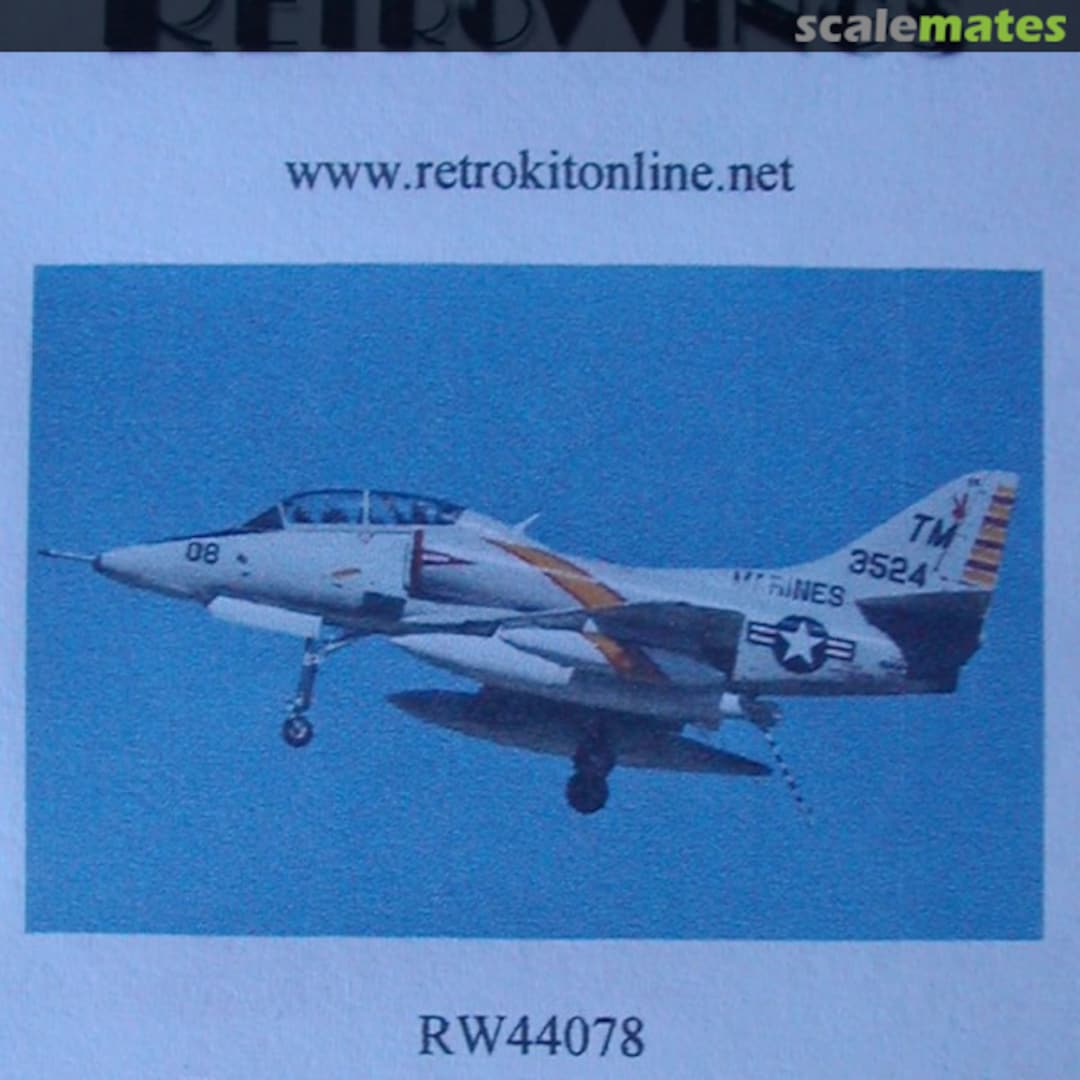 Boxart TA-4F/J Skyhawk RW44078 RetroWings