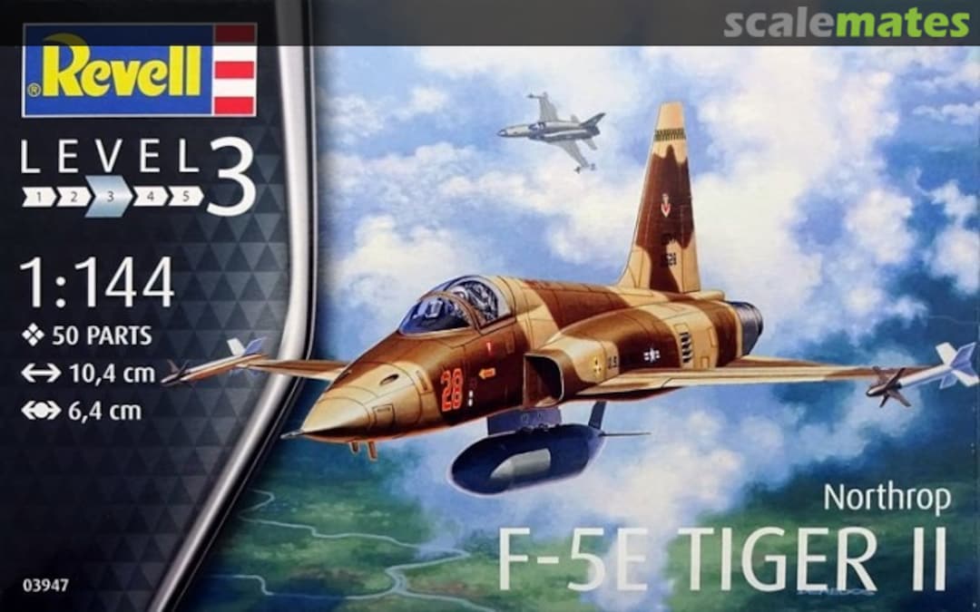 Boxart Northrop F-5E Tiger II 03947 Revell