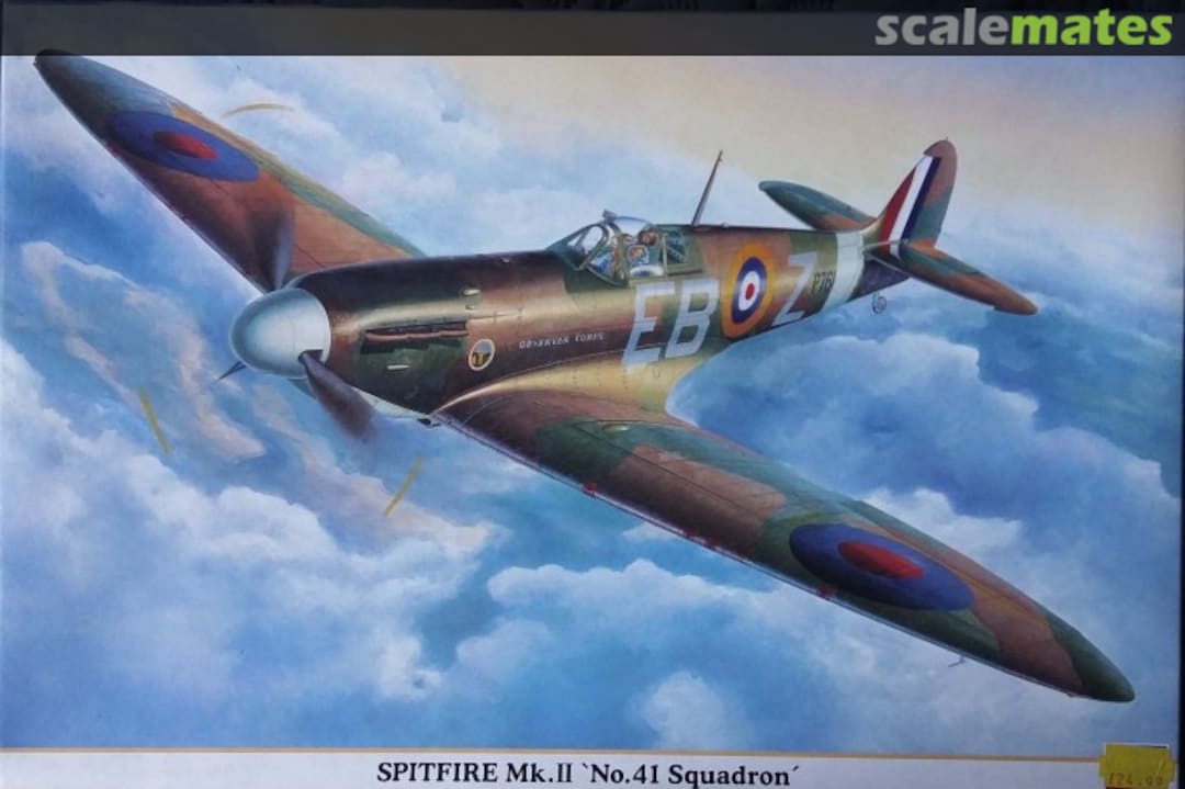 Boxart Spitfire Mk.II 'No 41 Squadron' 08134 Hasegawa