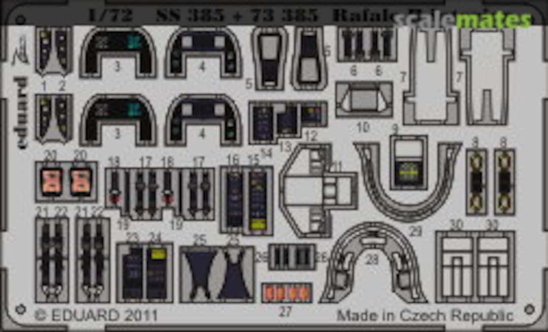 Boxart Rafale B interior S.A. SS385 Eduard