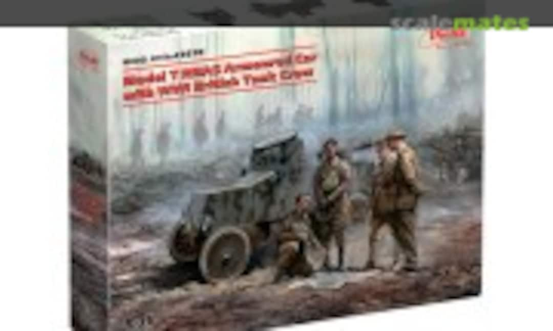 1:35 Model T RNAS Armoured Car with WWI British Tank crew (ICM 35670)