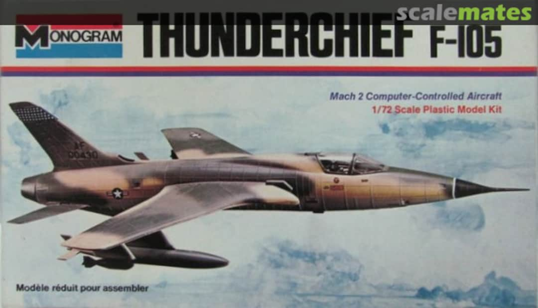 Boxart Thunderchief F-105 6808 Monogram