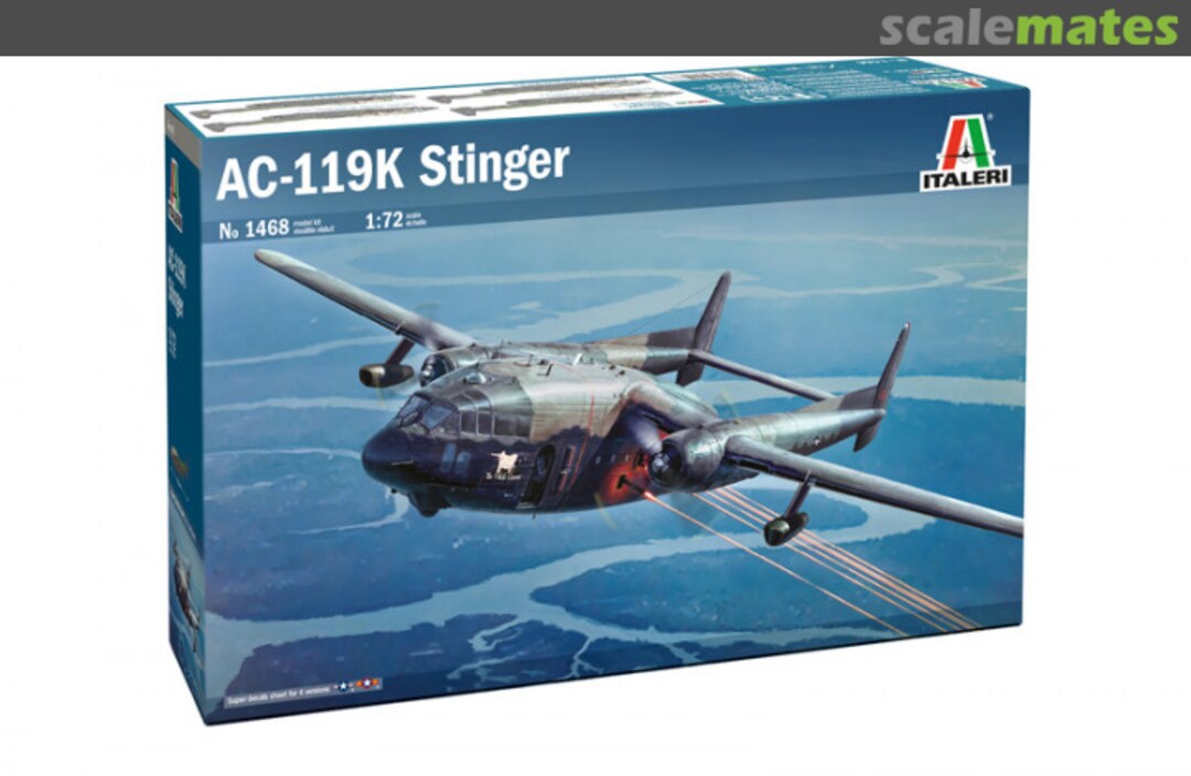 Boxart AC-119K Stinger 1468 Italeri