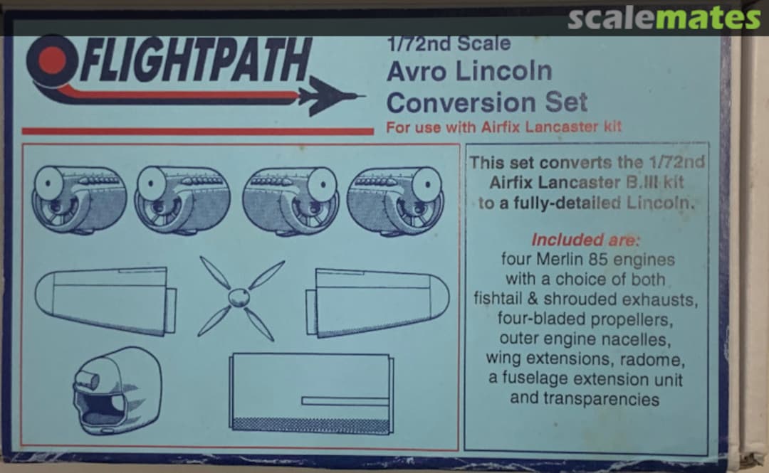 Boxart Avro Lincoln Conversion Set FP-72-025 Flightpath