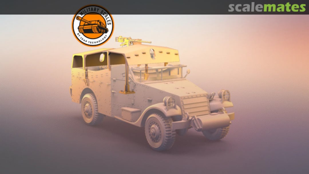 Boxart Expansion of M3 Scout Car to General George Patton version  Military Scales