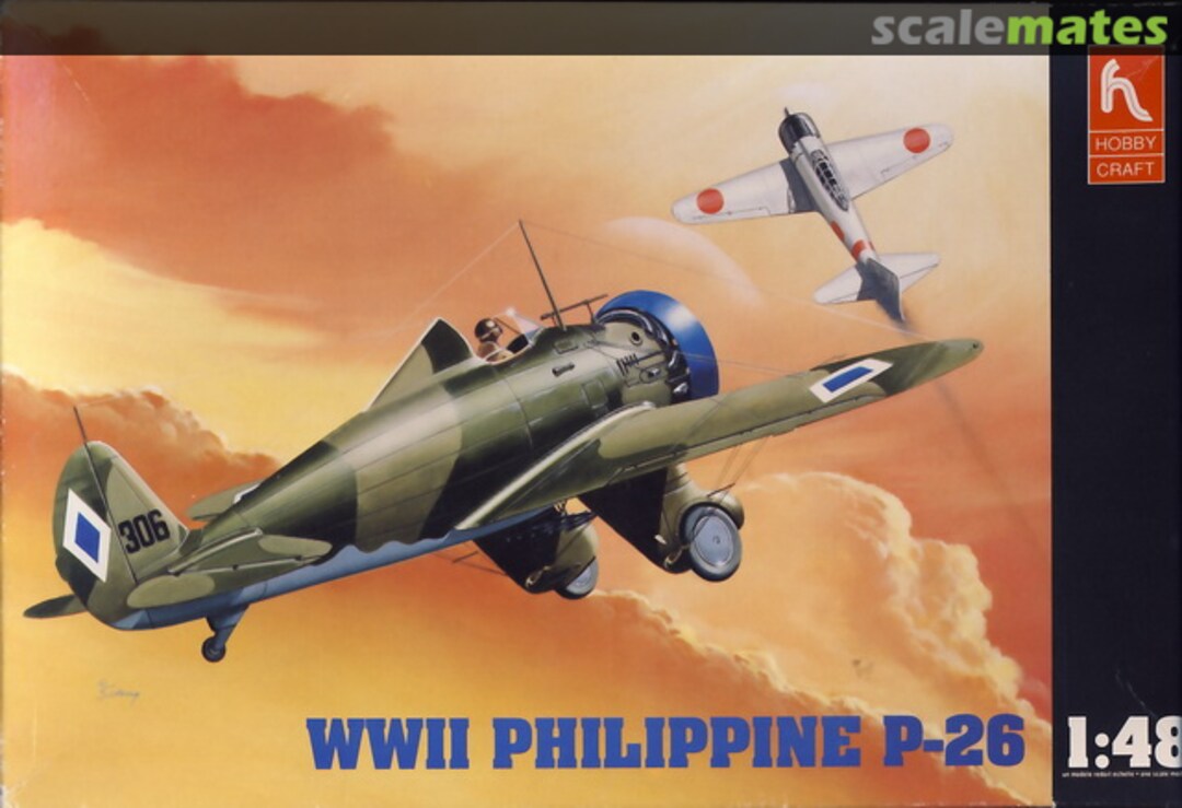 Boxart WWII Philippine P-26 HC1559 Hobbycraft