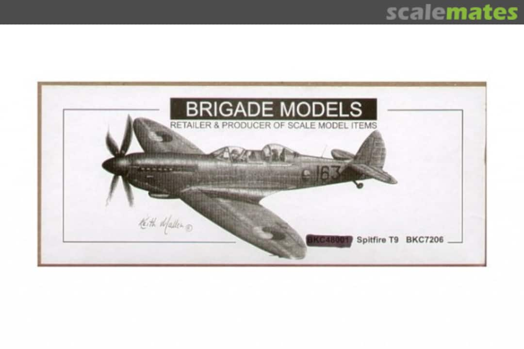 Boxart Spitfire T9 Conversion BKC7206 Brigade Models