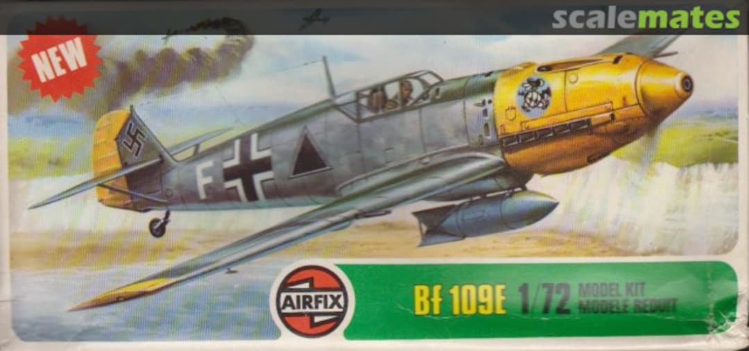 Boxart Bf 109E 02048-8 Airfix