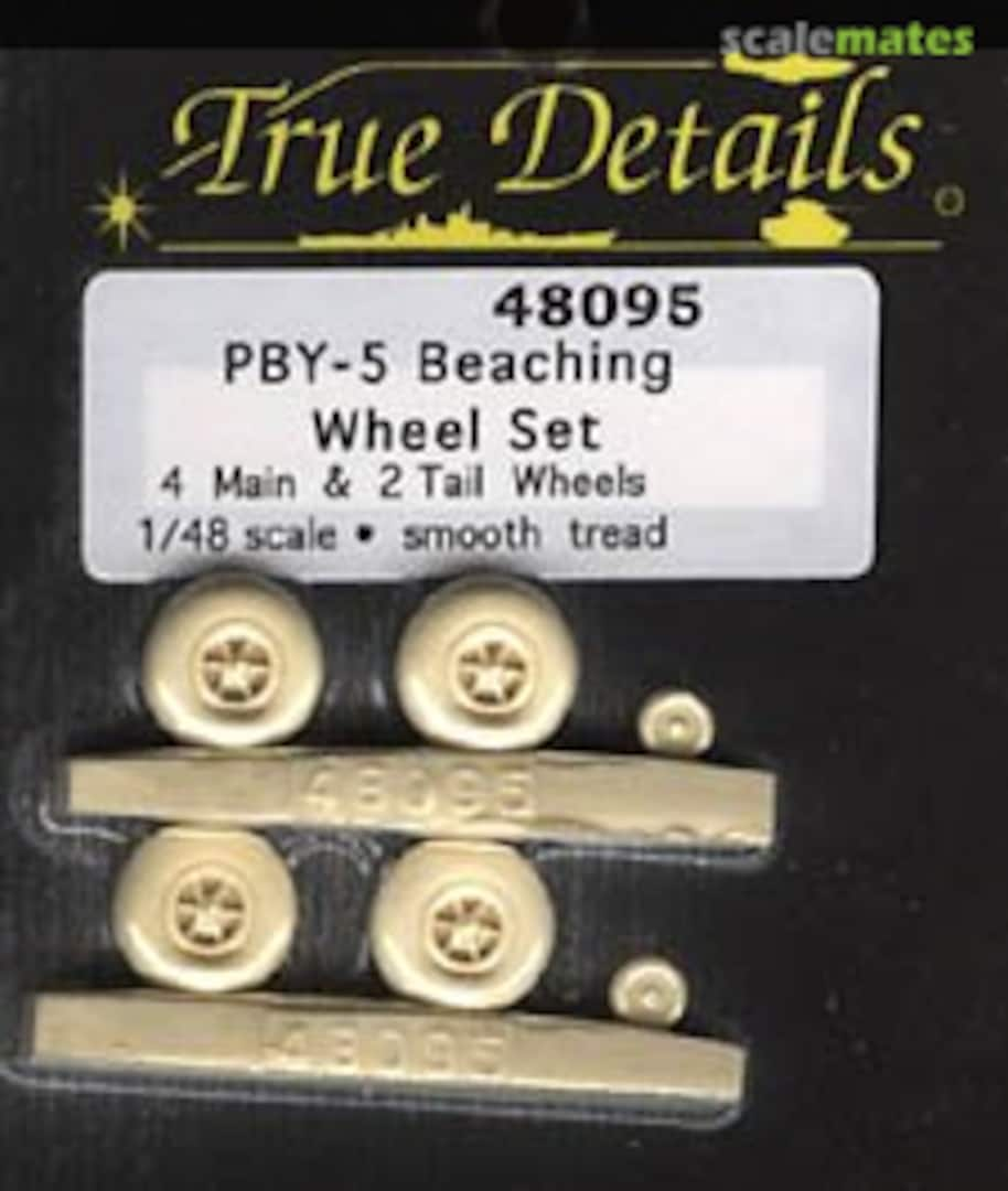 Boxart PBY-5 Beaching Wheel Set 48095 True Details