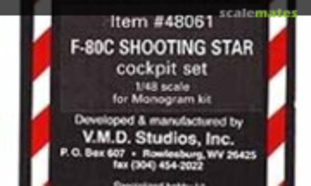 1:48 F-80C Shooting Star - Cockpit Set (Black Box 48061)