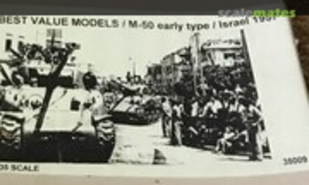 1:35 M-50 Early Type 1957 (Best Value Models 35009)