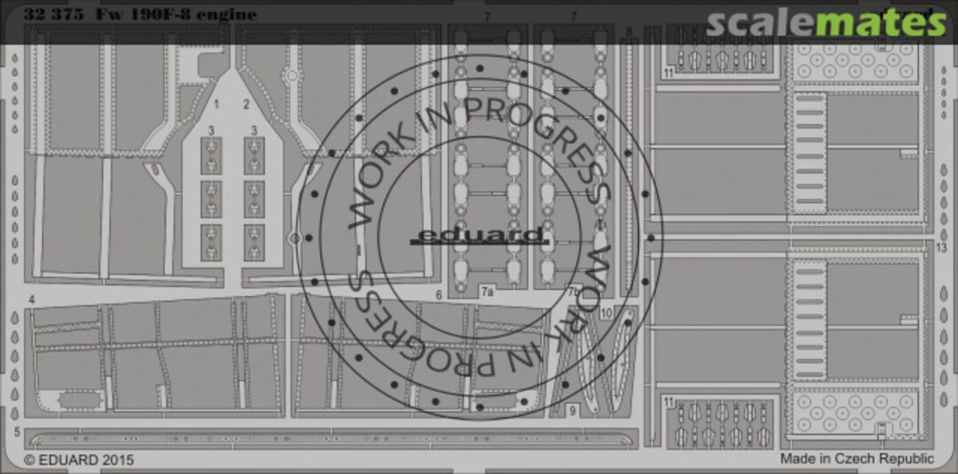 Boxart Fw 190F-8 engine 32375 Eduard