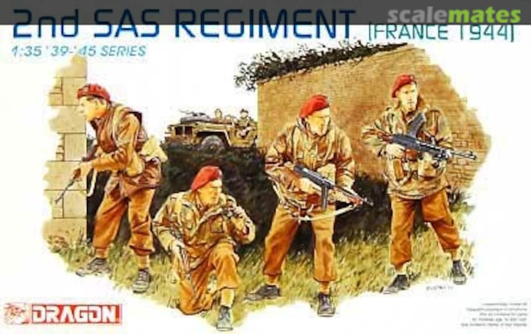 Boxart 2nd SAS Regiment 6199 Dragon