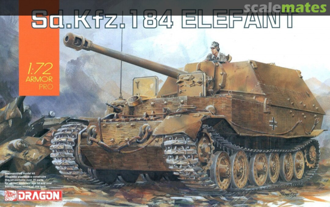 Boxart Sd.Kfz. 184 Elefant 7515 Dragon