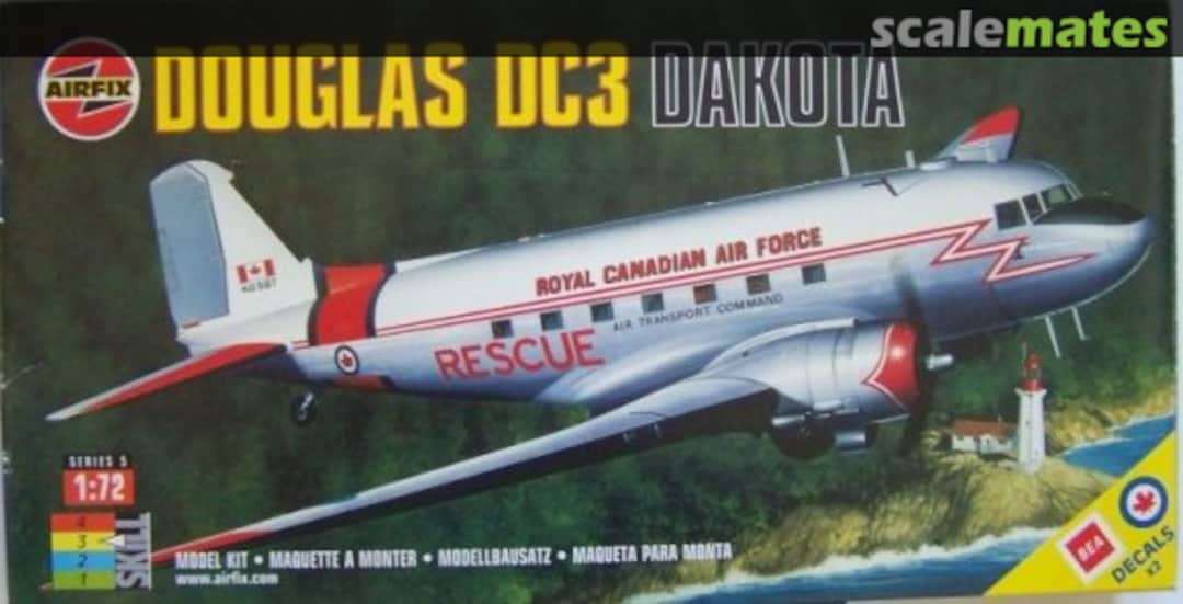 Boxart Douglas DC3 Dakota 05031 Airfix