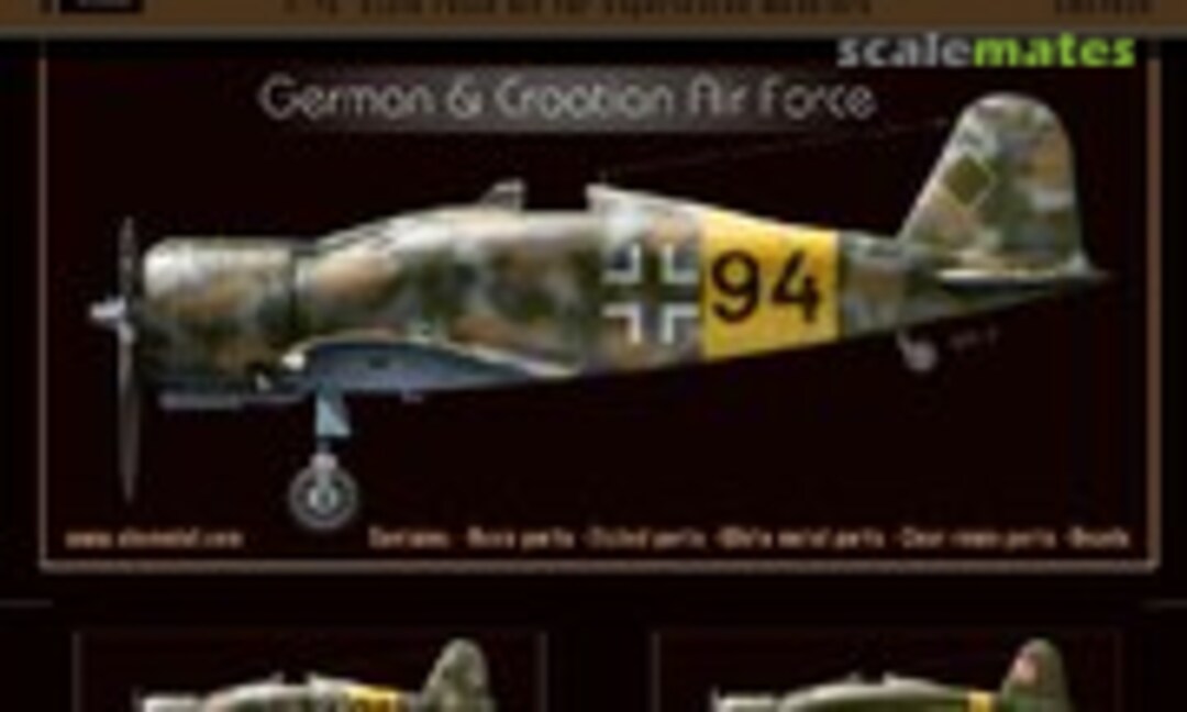 1:72 Fiat G.50 bis 'German &amp; Croatian Air Force' (SBS Model SBS7020)