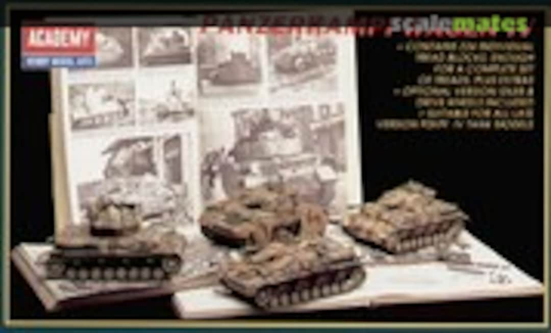 1:35 Panzerkampfwagen IV Individual Tread Blocks (Academy 1357)