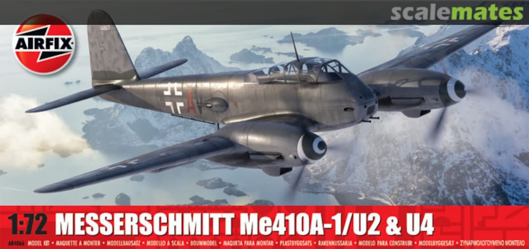 Boxart Messerschmitt Me410A-1/U2 & U4 A04066 Airfix