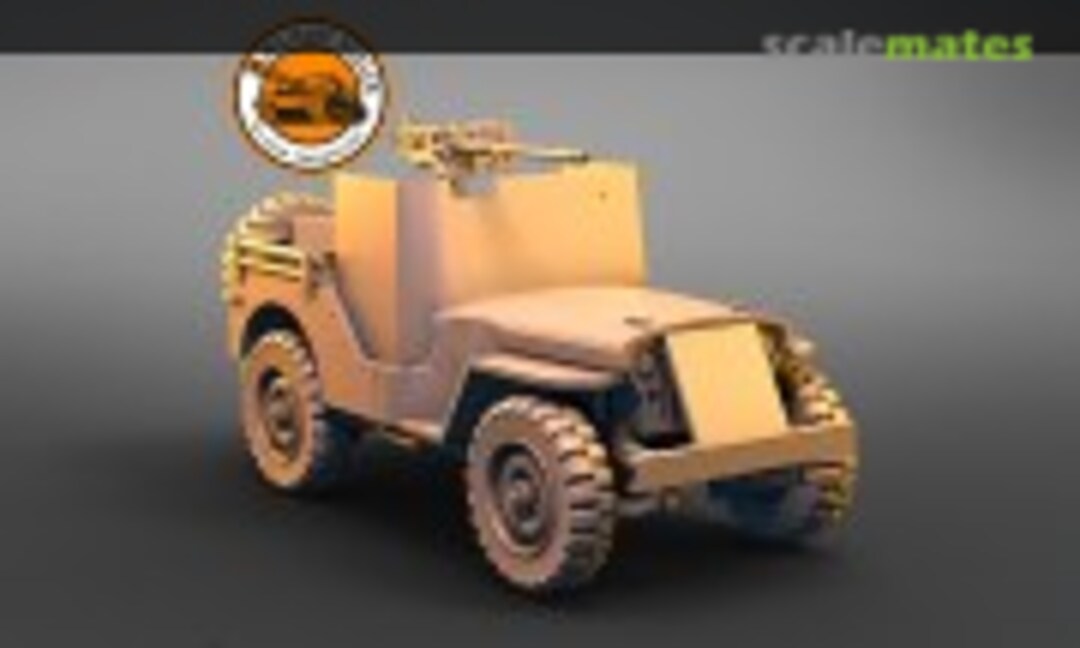 Jeep Willys armored 1 (Military Scales PMI0088B)