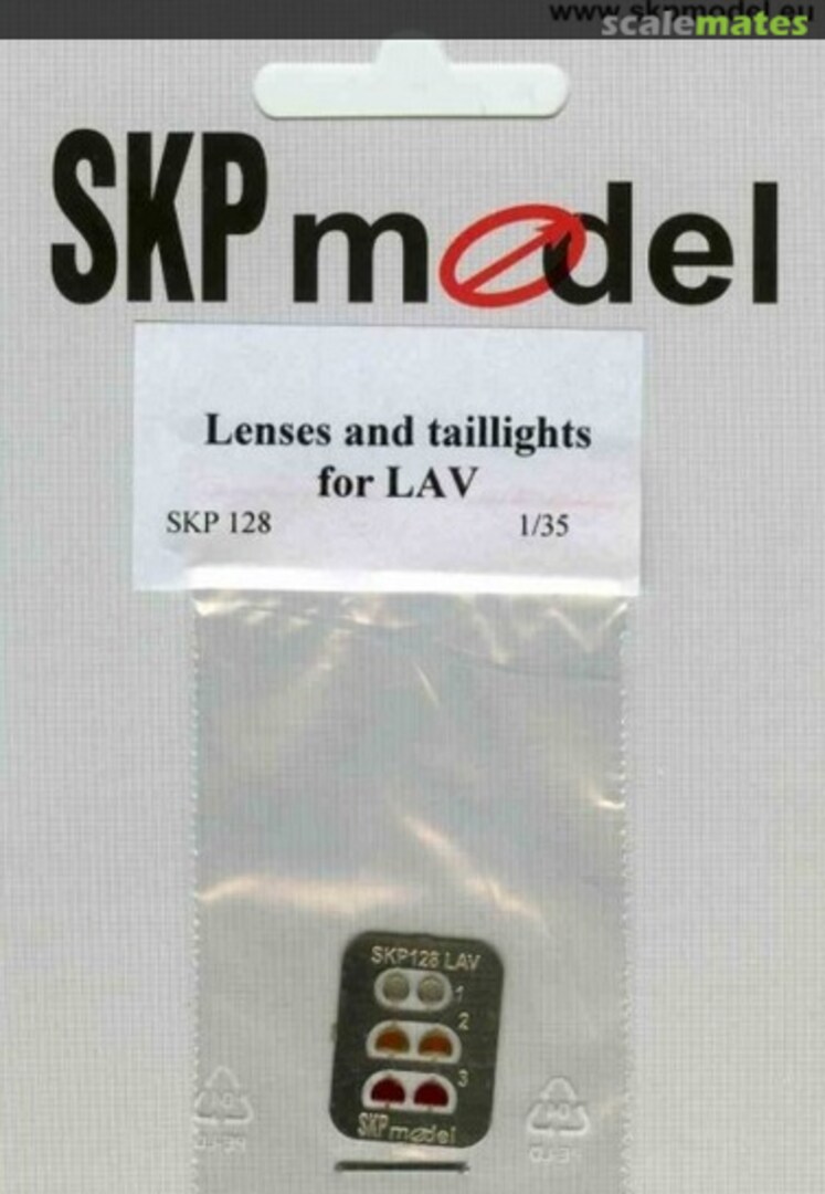 Boxart Lenses and tailights for LAV SKP 128 SKP model