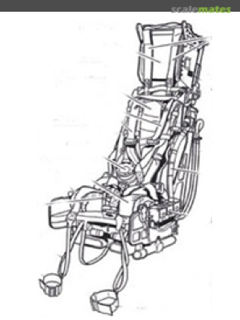 Boxart Martin-Baker Mk.10 ejecton seat 48420 True Details