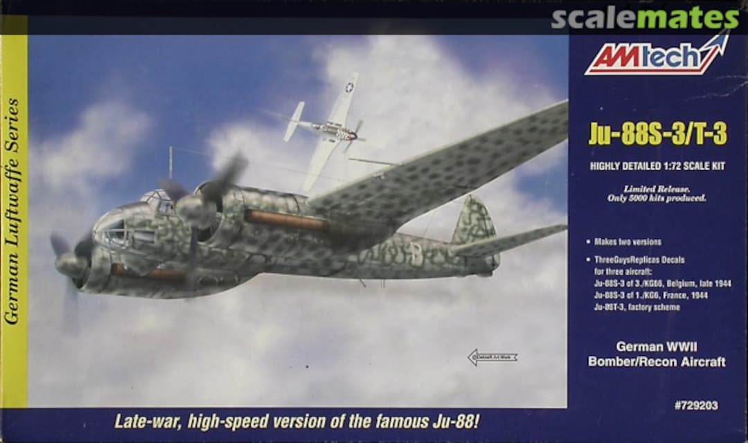 Boxart Ju 88S-3/T-3 729203 AMtech