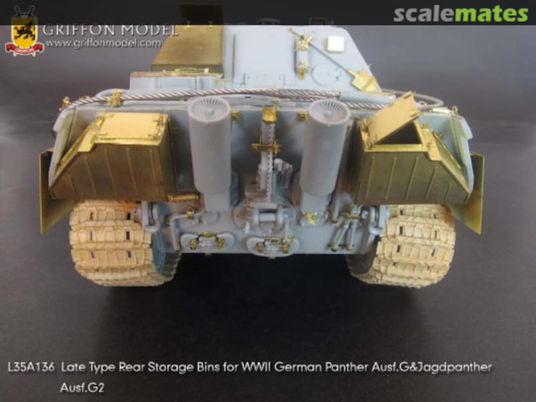 Boxart Late Type Rear Storage Bins L35A136 Griffon Model