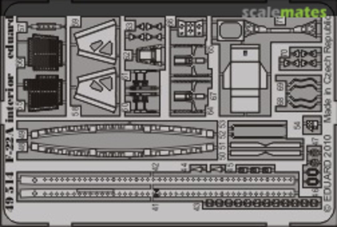 Boxart F-22A interior 49514 Eduard