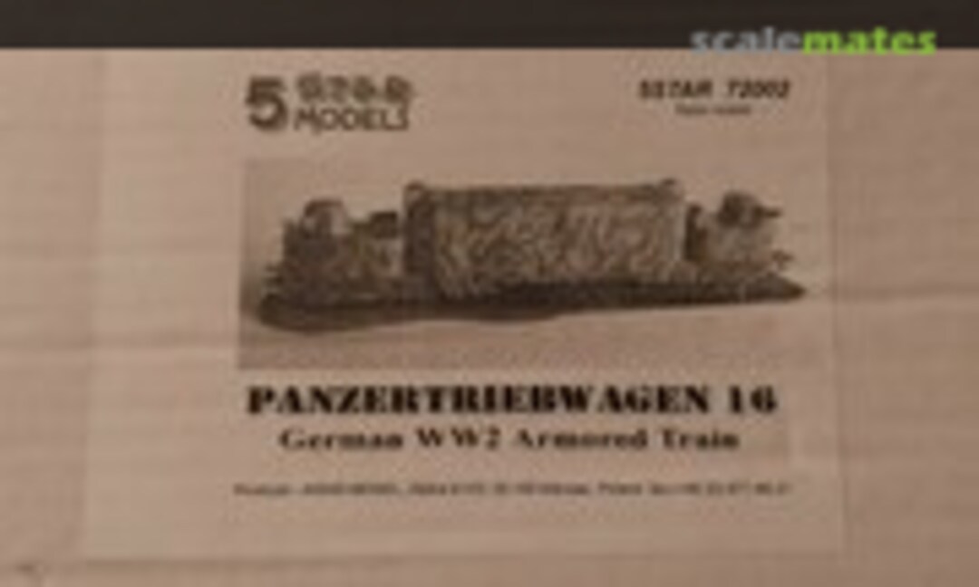 1:72 Panzerjaeger-Triebwagen 16 (5 Star Models 72002)