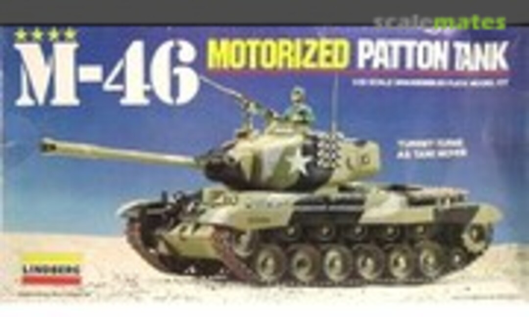 1:32 M-46 Patton tank (Lindberg 686M)