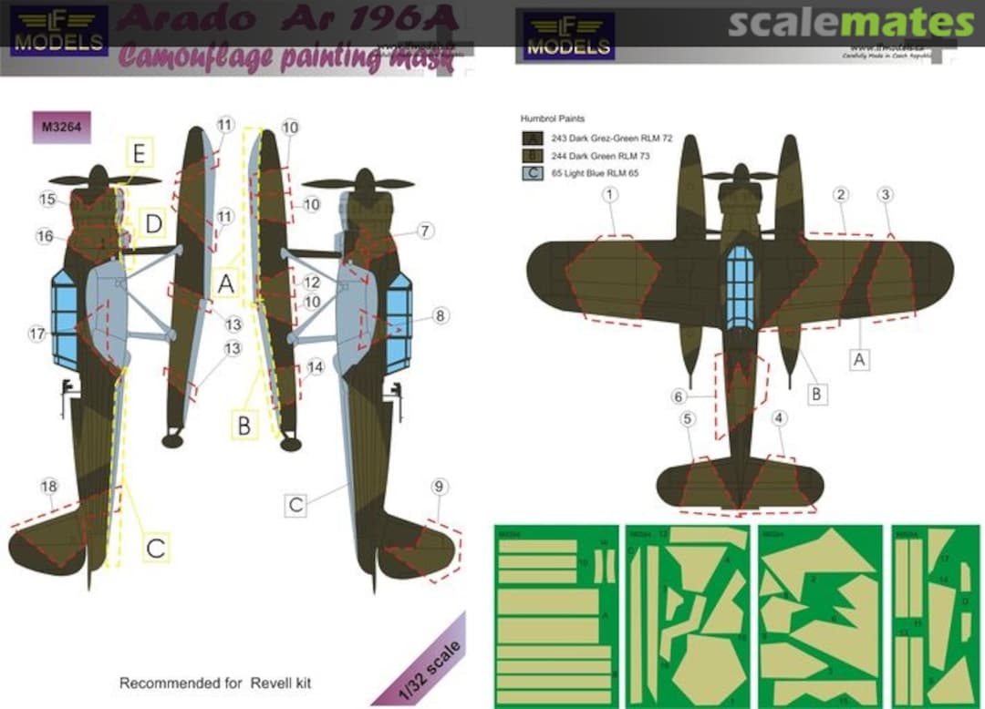 Boxart Arado Ar 196A M3264 LF Models